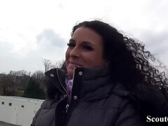 Enthousiasteling, Anaal, Grote lul, Grote mammen, Bruinharig, Duits, Ondergoed, Tiener