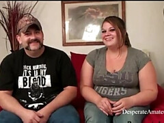 ベッドルーム, デカチン, デカパイ, フェラチオ, 巨乳な, 異人種間, 熟年, 淫乱熟女