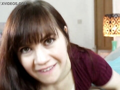 Amateur, Culo, Belleza, Mamada, Morena, Corrida, Garganta profunda, Polla