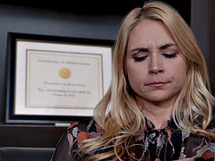 美女, 毛深い, レズビアン, なめる, 淫乱熟女, オフィス, 剃毛, オッパイの