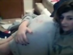 Amateur, Anal, Masturbación, Solo, Adolescente, Juguetes, Camara web