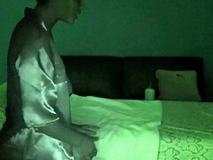 Elderly Stud gets 'In Call' Rubdown Nude Back Deepthroat Job (Normal Version)