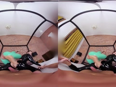 Cul, Gros cul, Plantureuse, Tchèque, Fétiche, Latex, Masturbation, Plan cul à trois