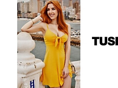 Grosser arsch, Grosser schwanz, Grosse titten, Blasen, Hundestellung, Milf, Rotschopf