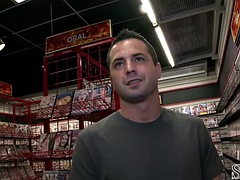 素人, フェラチオ, 顔射, ゲイ, 手コキする, フェラする