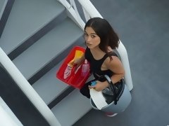 Blasen, Braunhaarige, Hundestellung, Fingern, Masturbation, Pov, Jungendliche (18+), Titten
