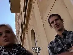 Blondine, Blasen, Gehörnter ehemann, Hd, Geld, Pov, Muschi, Realität