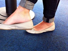 Leie, Fußfetisch, Spanner