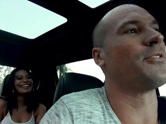 Americano, Negro, Coche, Polla, Corridas faciales, Latina, Tetas naturales, Afeitado