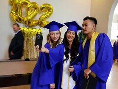 MILF grants herself a wild time with two college students