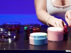 チン, ディルド, 顔射, なめる, オイル, ピアス, 剃毛, スパンキング