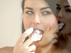 デカパイ, 茶髪の, 巨乳な, エロティック, オナニー, 自然山雀, ポルノスター, オッパイの