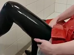 Amateur, Noire, Travestis, Néerlandais, Noir ébène, Lingerie, Maigrichonne, Solo