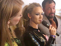 XBIZ Awards display 2019 - crimson Carpet part 2