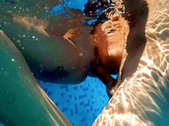 Glamorous slender blonde with huge tits Chloe Lacourt fucked outdoors