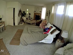 フェラチオ, ハードコア, 魅力的, シャワー, のぞき