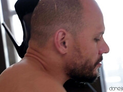 Blond, Hondjeshouding, Europees, Vriendin, Hardcore, Likken, Kut duiken, Tatoeage