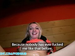 Leie, Grosser schwanz, Blondine, Hd, Hotel, Pov, Muschi, Realität