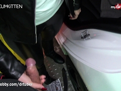 Enthousiasteling, Pijpbeurt, Duits, Hd, Buiten, Openbaar