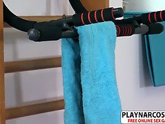 Sweat-soaked step mother monica enjoy riding pecker sweet touching homie