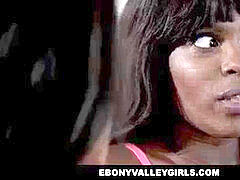 Schwarz, Schwarz, Lesbisch, Zierlich, Jungendliche (18+), Flotter dreier