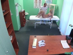 Leie, Blasen, Arzt, Lecken, Krankenschwester, Schlucken, Uniform, Spanner