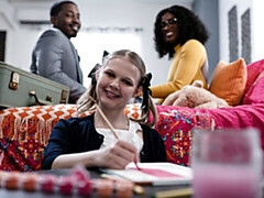 18, お尻, デカチン, フェラチオ, バック, 小柄, ティーン, オッパイの