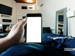 Sucer une bite, Brunette brune, Hd, Petite femme