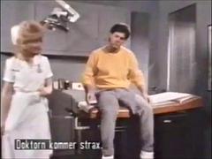美女, ブロンド, ハードコア, 看護婦, ヴィンテージ