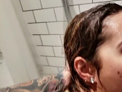 In den arsch, Blasen, Hardcore, Dusche, Tätowierung