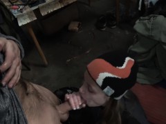 Enthousiasteling, Pijpbeurt, Tsjechisch, Hd, Openbaar, Tiener