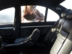 Amateur, Sucer une bite, Voiture, Léchez, De plein air, Police, Pov, Chatte