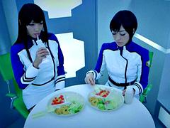 Asiatique, Sucer une bite