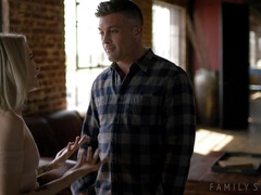 Américain, Cul, Blonde, Sucer une bite, Queue, Léchez, Petite femme, Piercing