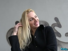 Stairwell Orgasms for Russian Blonde