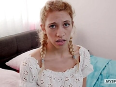 18 jaar, Blond, Pijpbeurt, Sperma, Daddy, Hd, Gezichtspunt, Tiener