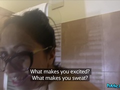 素人, 浴室, フェラチオ, 中出し, バック, アウトドア, 公共, シャワー