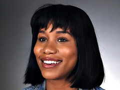 18 años, Tetas grandes, Ébano, Peludo, Masturbación, Sexo soft, Solo, Adolescente