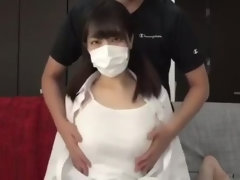 アジア人, カップル, 指いじり, 日本人, ティーン, オッパイの