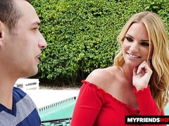 Gros seins, Blonde, Tir de sperme, Faciale, Hard, Mère que j'aimerais baiser, De plein air, Nénés