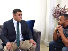 Anal, Grosse bite, Noire, Noir ébène, Homosexuelle, Interracial, Muscle, Tatouage