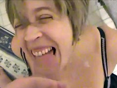 Cheating MILF Perfect BlowJob n Gets Sticky Facial Reward