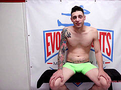 Charlotte Sartre bare wrestling and foot worship play