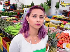 Chambre à dormir, Gros seins, Hard, Énorme, Fille latino, Seins naturels, Suçant, Nénés