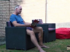 Nana, Sucer une bite, Tir de sperme, Mamie, Hard, Adolescente