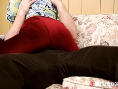 舐める尻, デカパイ, フェラチオ, 茶髪の, 足, ラティーナ, オマンコ, ショートヘア