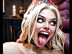 18, デカパイ, フェラチオ, チン, Hd, ヤリマン, ストッキング, 締まりの良い