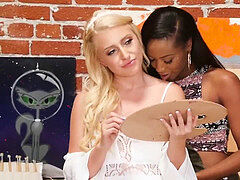 Lesbisch, Masturbation, Spielzeuge