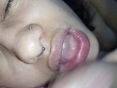 Grosser schwanz, Blasen, Kompilation, Sperma im mund, Indisch, Mutti, Orgasmus, Ablutschen