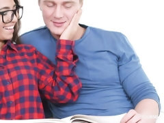 Arsch, Blasen, Braunhaarige, Hundestellung, Handjob, Küssen, Jungendliche (18+), Titten